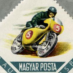 ハンガリー 1962年レーシングバイクなど9種