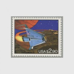 アメリカ 1993年未来のスペースシャトル額面2.90ドル