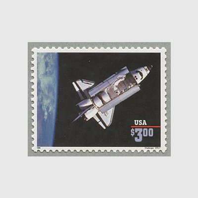 アメリカ 1995年スペースシャトル「チャレンジャー号」額面3.00ドル - 日本切手・外国切手の販売・趣味の切手専門店マルメイト