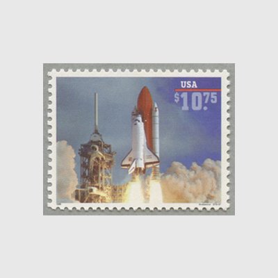 アメリカ 1995年スペースシャトル「エンテバー号」額面10.75ドル - 日本切手・外国切手の販売・趣味の切手専門店マルメイト