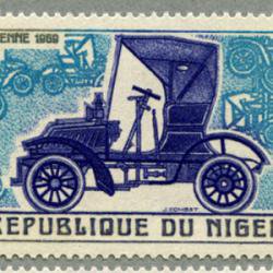 ニジェール 1969年20世紀初頭の自動車5種