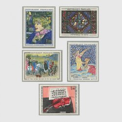 フランス 1965年美術切手