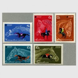 ソ連 1968年調教馬5種