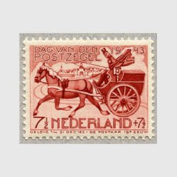 オランダ 1943年19世紀の郵便馬車