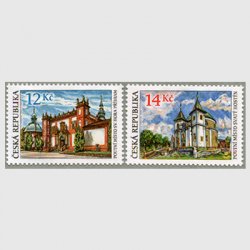 チェコ共和国 2004年観光切手2種