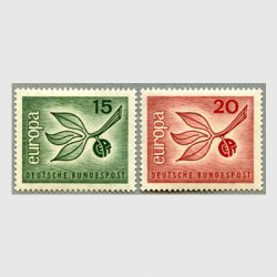 西ドイツ 1965年ヨーロッパ切手2種