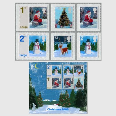イギリス 2006年クリスマス切手 - 日本切手・外国切手の販売・趣味の 