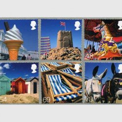 イギリス 2007年海浜風景6種