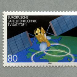 西ドイツ 1986年ヨーロッパの衛星技術
