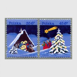 ポーランド 1995年クリスマス2種