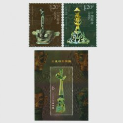 中国 2012年三星堆青銅器2種