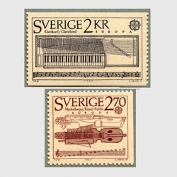 スウェーデン 1985年ヨーロッパ切手