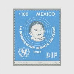 メキシコ 1987年世界健康デー、ユニセフ子供生存計画
