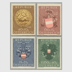 オーストリア 1949年オーストリア歴代の紋章4種