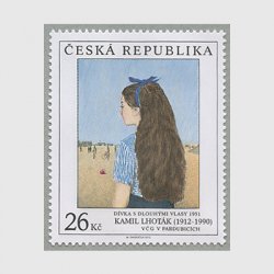 チェコ共和国 2012年長い髪の少女