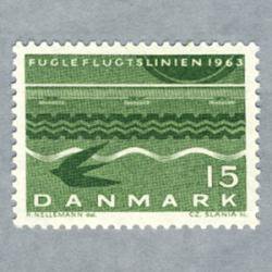 デンマーク 1963年「Bird Flight Line」