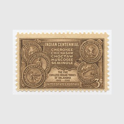 アメリカ 1948年インディアン100年 - 日本切手・外国切手の販売・趣味