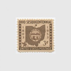 アメリカ 1953年オハイオ州150年