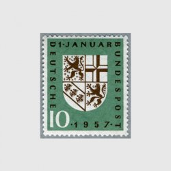 西ドイツ 1957年SAARの紋章
