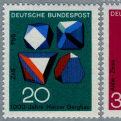西ドイツ 1968年科学と技術の発展3種