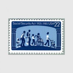 アメリカ 1985年 社会保障法50年