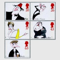 イギリス1998年コメディアン5種