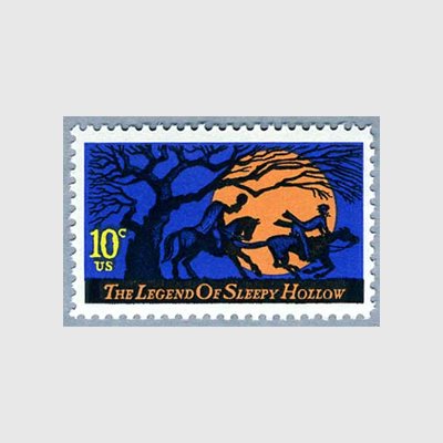 アメリカ 1974年民話スリーピー ホロウ 日本切手 外国切手の販売 趣味の切手専門店マルメイト