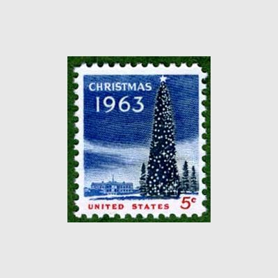 アメリカ 1963年クリスマスツリー - 日本切手・外国切手の販売・趣味の