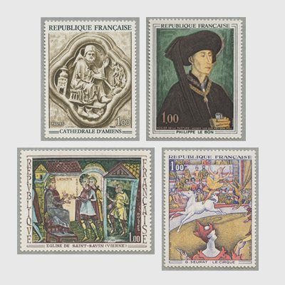 フランス 1969年美術切手 - 日本切手・外国切手の販売・趣味の切手専門店マルメイト