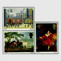 イギリス 1967年イギリスの絵画３種