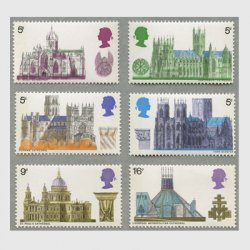 イギリス 1969年イギリスの寺院建築６種