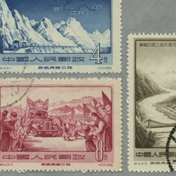 中国 1965年登山スポーツ5種(特70)・使用済 - 日本切手・外国切手の