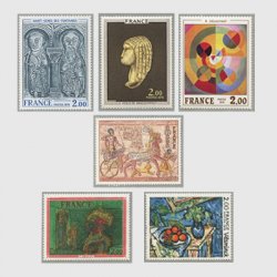 フランス 1976年美術切手