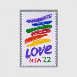 アメリカ 1985年愛の切手LOVE