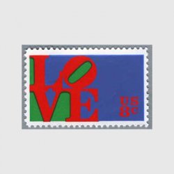 アメリカ 1973年愛の切手LOVE