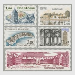フランス 1983年観光切手5種