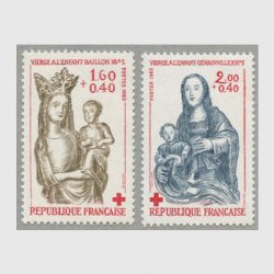 フランス 1983年赤十字切手2種