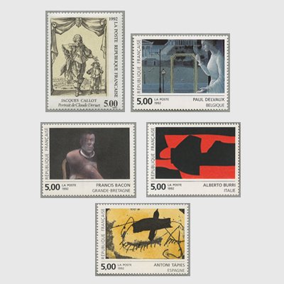 フランス 1992年美術切手 - 日本切手・外国切手の販売・趣味の切手専門店マルメイト