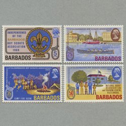 バルバドス 1969年バルバドスボーイスカウト設立4種