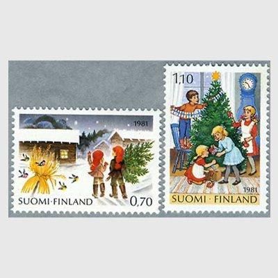 (おまとめ済み)外国未使用切手　フィンランド　2003年　クリスマス　2枚 おまとめ済み)外国未使用切手 フィンランド 2003年 クリスマス 2枚