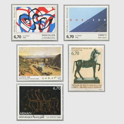フランス切手 フランス 1996年美術切手 - 趣味の切手専門店マルメイト | 外国切手