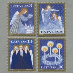 ラトビア 1998年クリスマス3種 - 趣味の切手専門店マルメイト