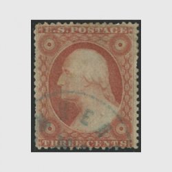 アメリカ 1855年3cワシントン・スコットNo.11(使用済) - 日本切手