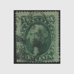 外国 切手 アメリカ US   【使用済】フランクリン 青 1851年 IMG_0002-1-791x1024.jpg