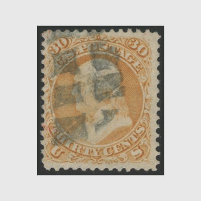 アメリカ 1861年30cフランクリン・スコットNo.71(使用済) - 日本切手 ...