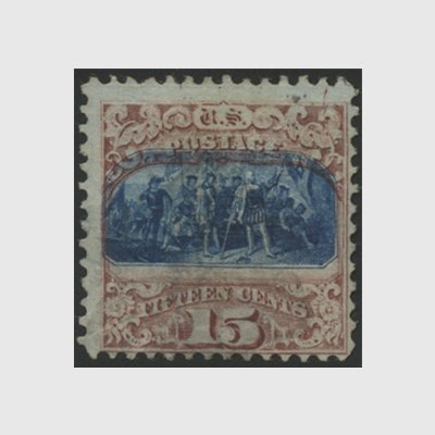 アメリカ 1869年15cコロンブスの上陸・スコットNo.119(使用済) - 日本切手・外国切手の販売・趣味の切手専門店マルメイト
