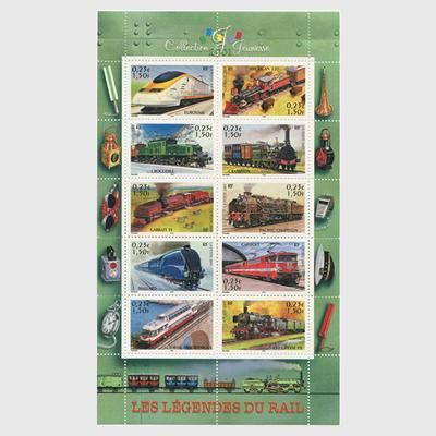 海外切手コレクション25 Trains 汽車25