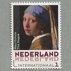 2014 真珠の耳飾りの少女 フェルメール 真珠の耳飾りの少女 複製画 6号 マウリッツハイス承認