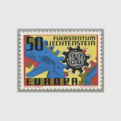 リヒテンシュタイン 1967年ヨーロッパ切手