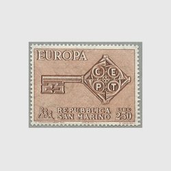 サンマリノ 1968年ヨーロッパ切手